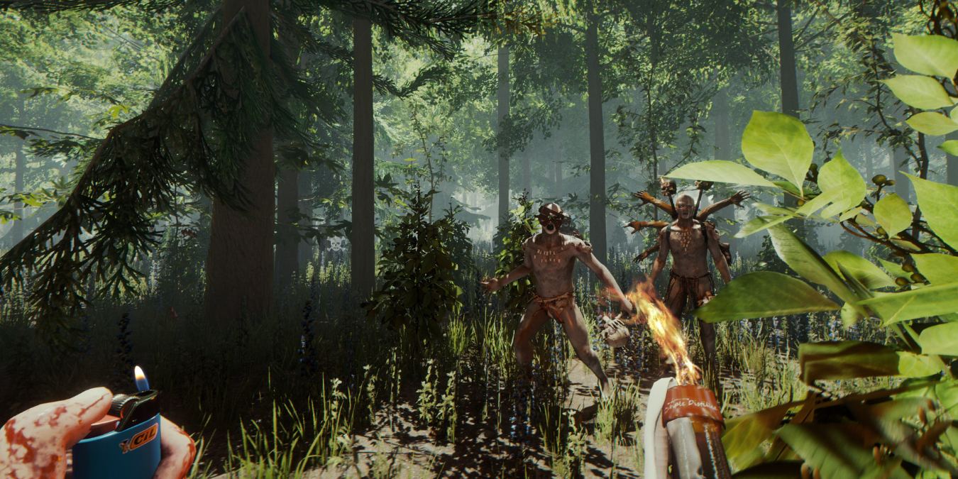 Screenshot from the game The Forest