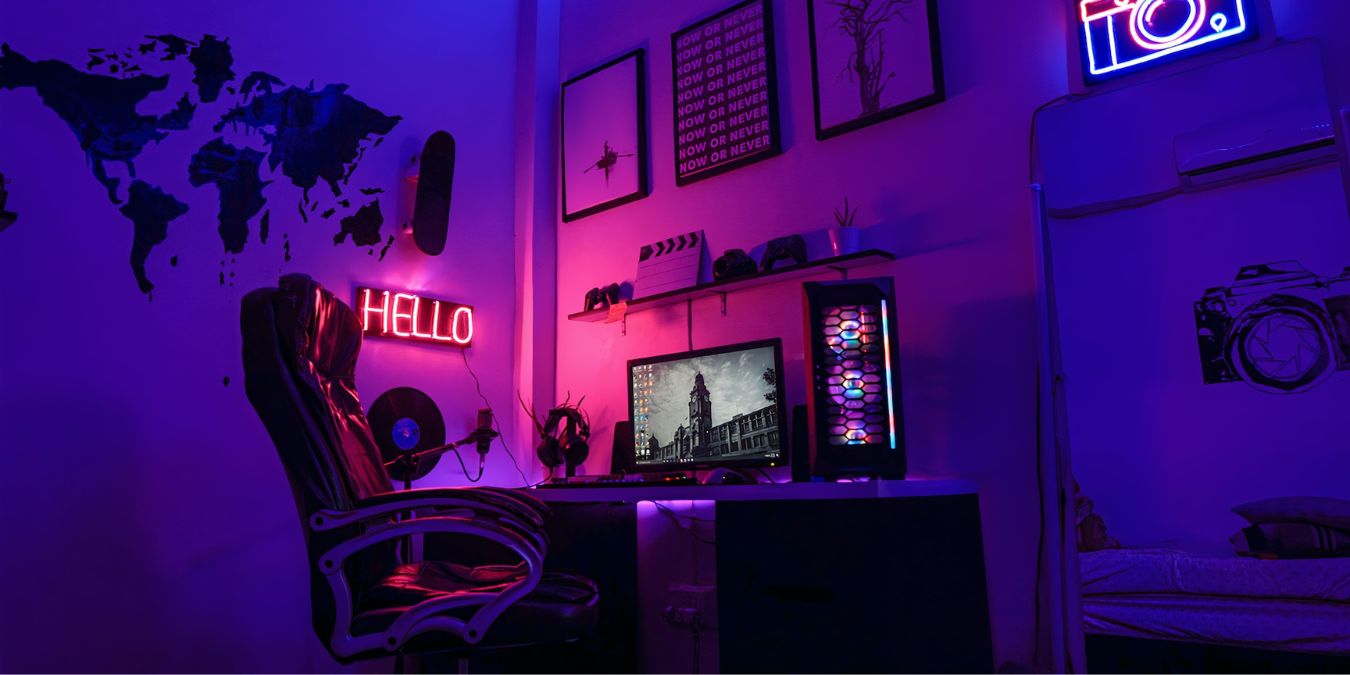 Gaming Room With PC