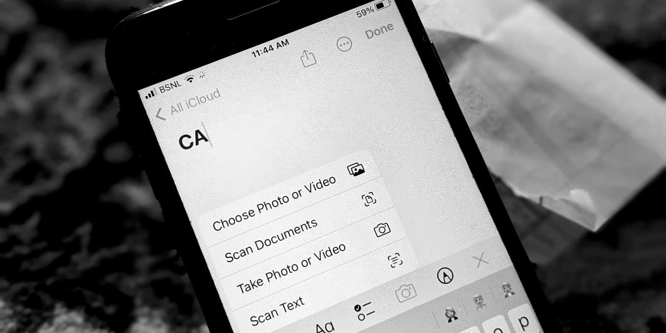 How To Scan Document Text On Iphone