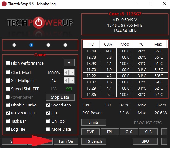 How To Undervolt Your Cpu With Throttlestop In Windows Turn On