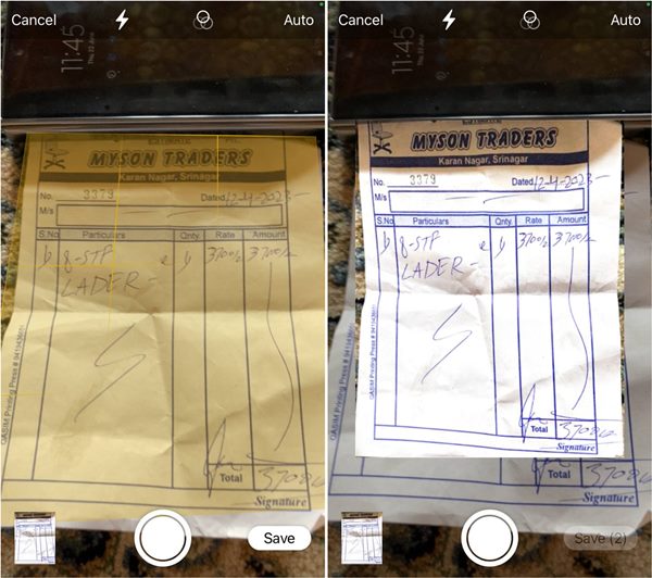Iphone Notes App Scan Doc