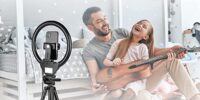 Get a Sensyne 10" Ring Light with Tripod for Under $30